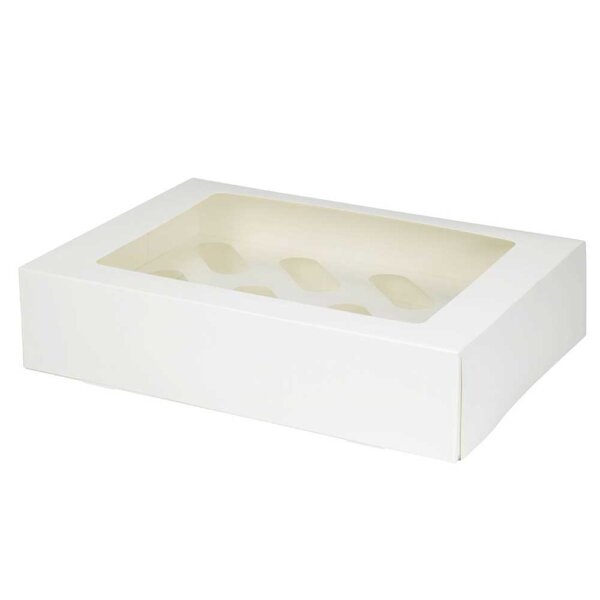 3 x Cupcake Box 12-er  | Schachtel