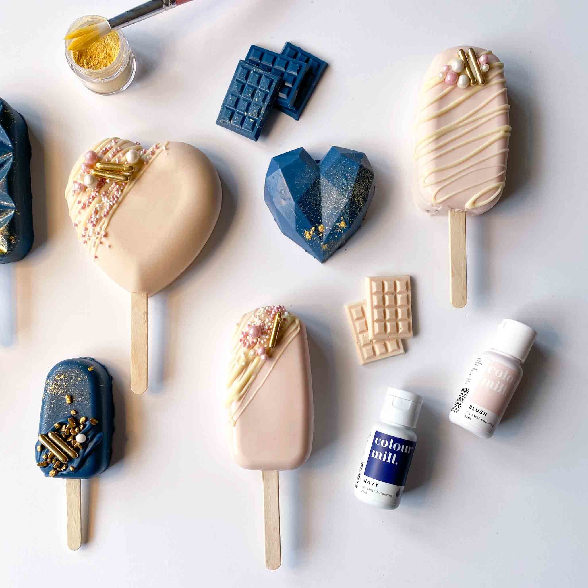 Cakesicles Schokolade Rezept