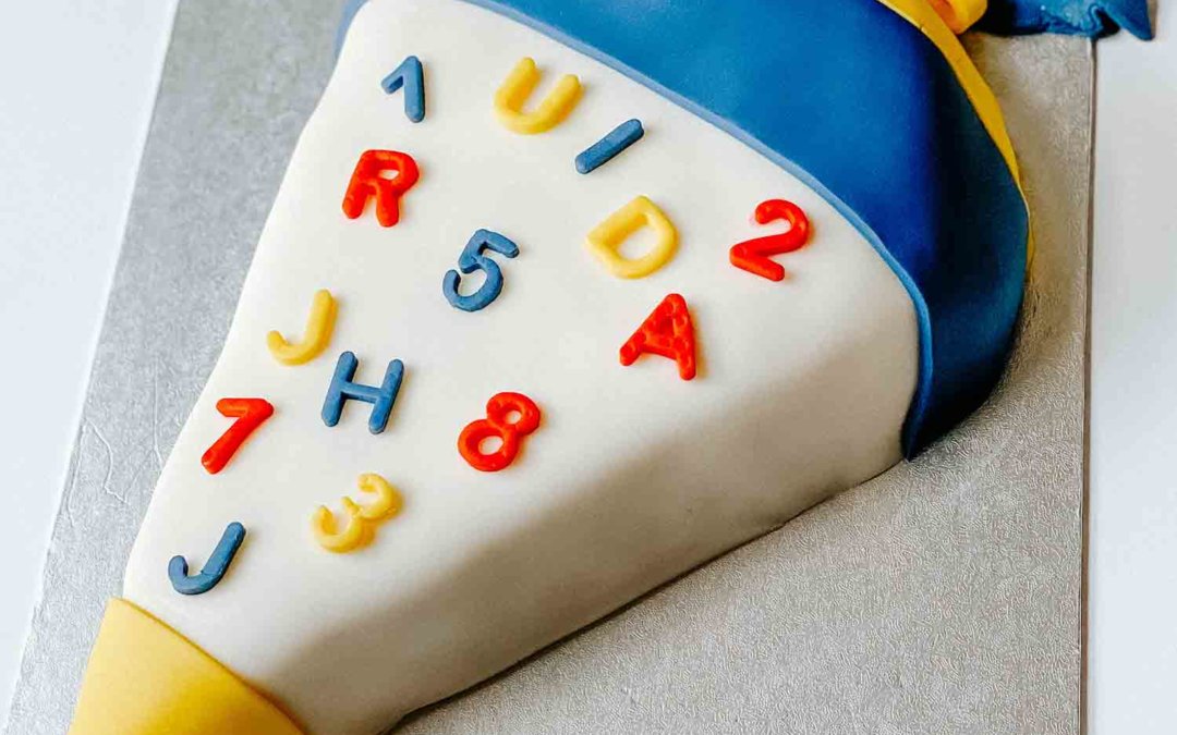 Fondant Motivtorte “Schultüte” | Rezept