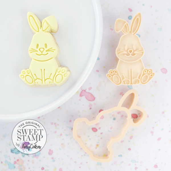 Little Biskut Cute Bunny Cutter & Embosser SetLittle Biskut Cute Bunny Cutter & Embosser Set