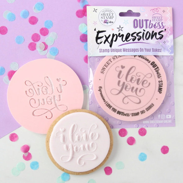 I Love You by Amy Cakes Sweet Stamp