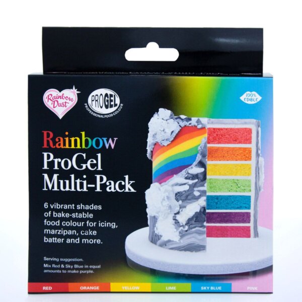 Rainbow Dust ProGel Multi Pack RAINBOW (6 Stk.)
