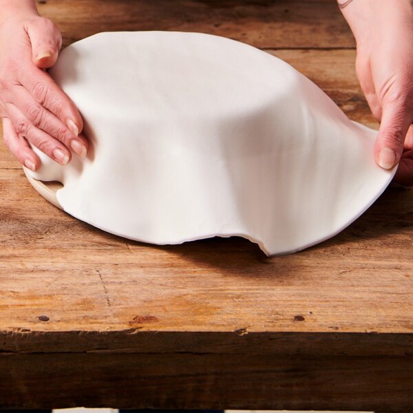 FunCakes Ausgerollte Fondantdecke Bright White