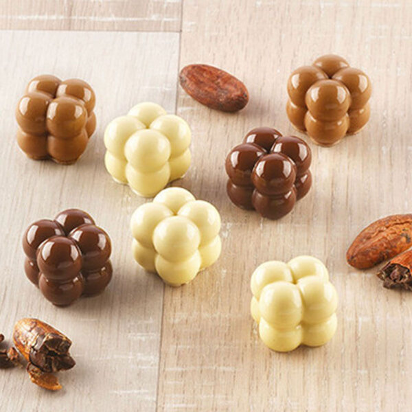Choco Game Silikomart Silikon-Pralinenform – Bild 3