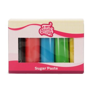 Fondant Multipack Essential Farben 5x100G | Funcakes