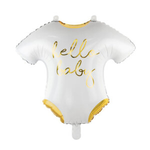 "Hello Baby" Baby Body Babyshower Party 51 x 45 cm